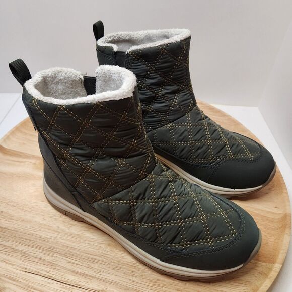 KEEN Terradora II Wintry Pull-On Boots – Women’s 9 Waterproof Rosin Olive - Picture 7 of 12